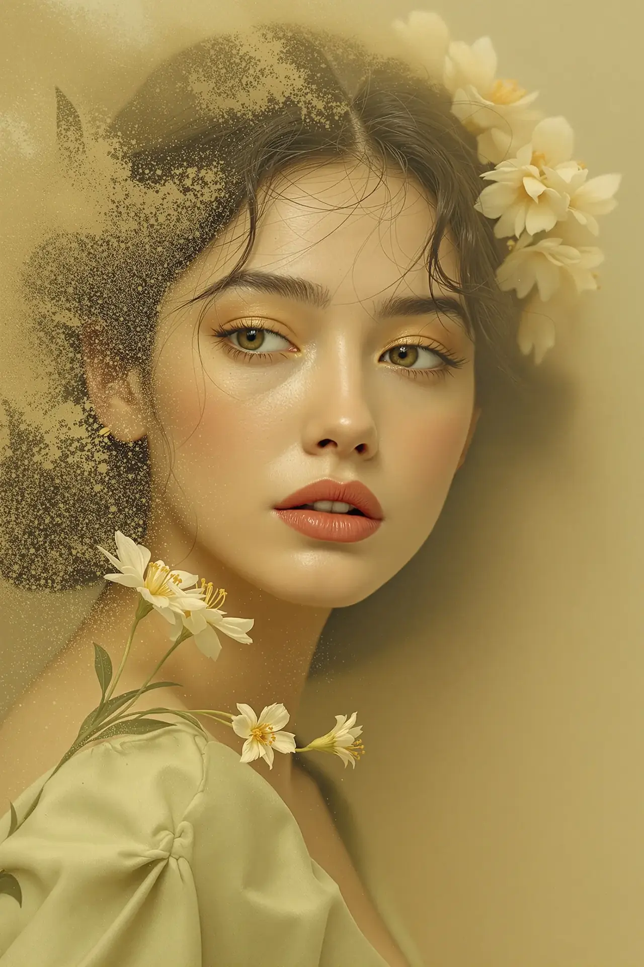 尘埃里的花海报