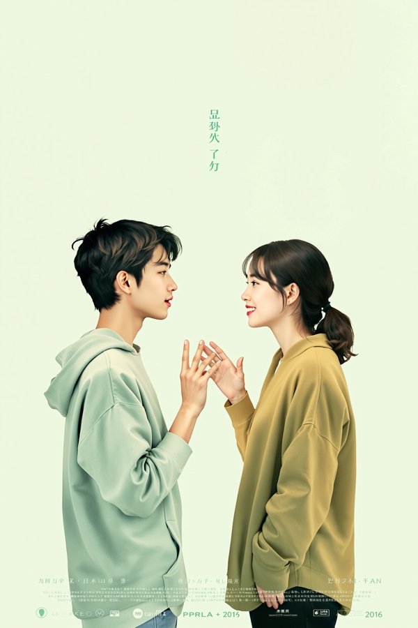 无声告白海报